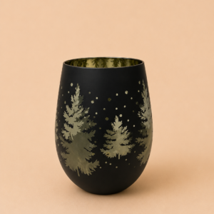 Renee Tarro - Árboles de Navidad Negro Mate y Verde