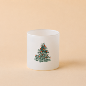 Urban XS Blanco crema mate - Árbol de Navidad feliz