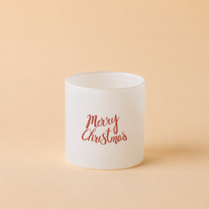 Urban XS - Blanco crema mate - Rojo Navidad