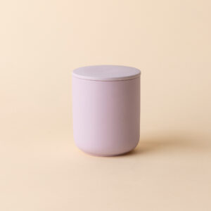 Céramique avec couvercle - Rose