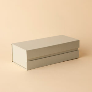 Caja de regalo triple – Beige brillante para 3 unidades de Urban XS – Incluye separador de espuma